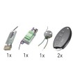 KIT PARA C.ELE.2 MANDOS+1 PULS